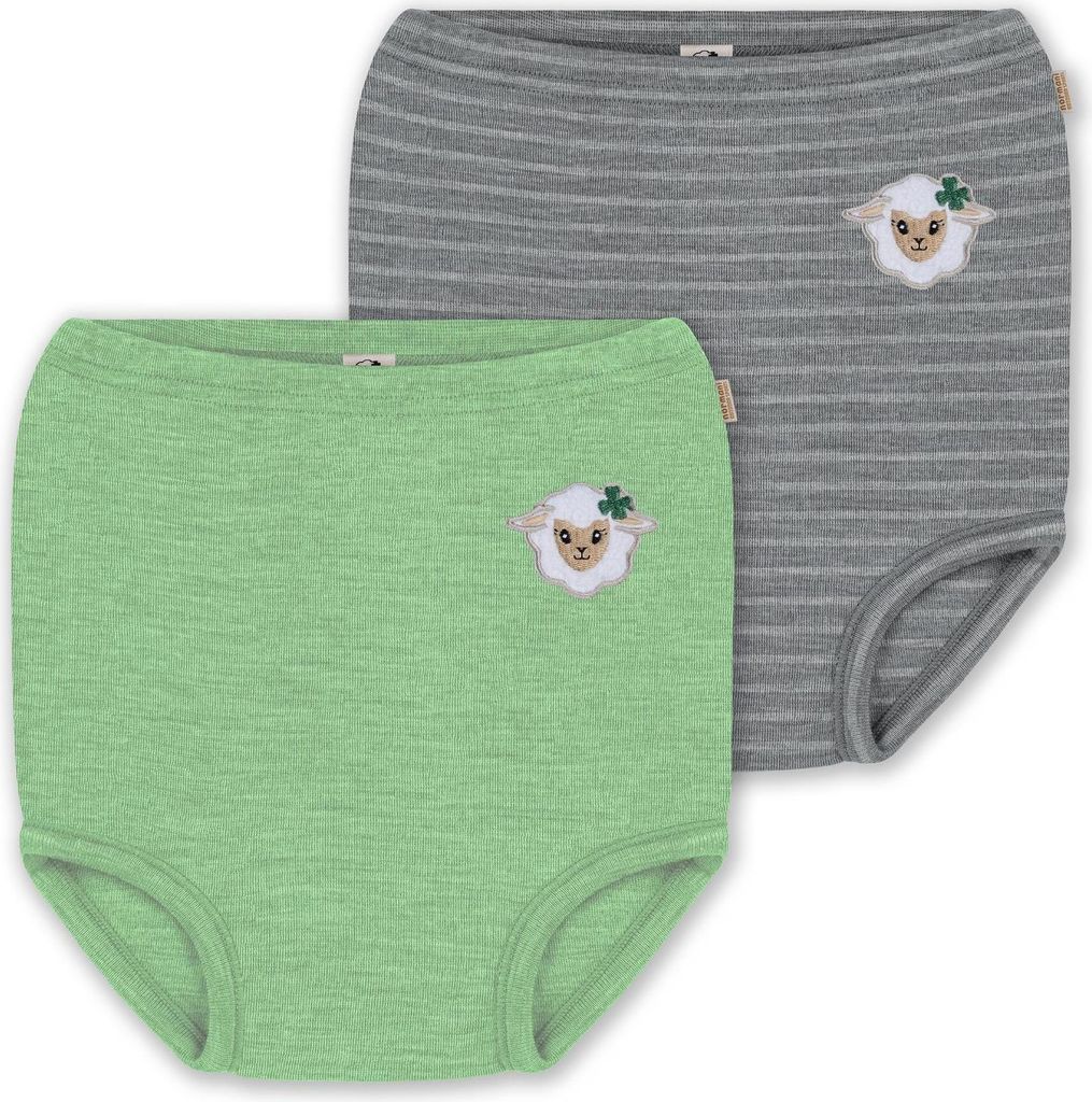 normani 2er Pack Baby Merino Windelhose