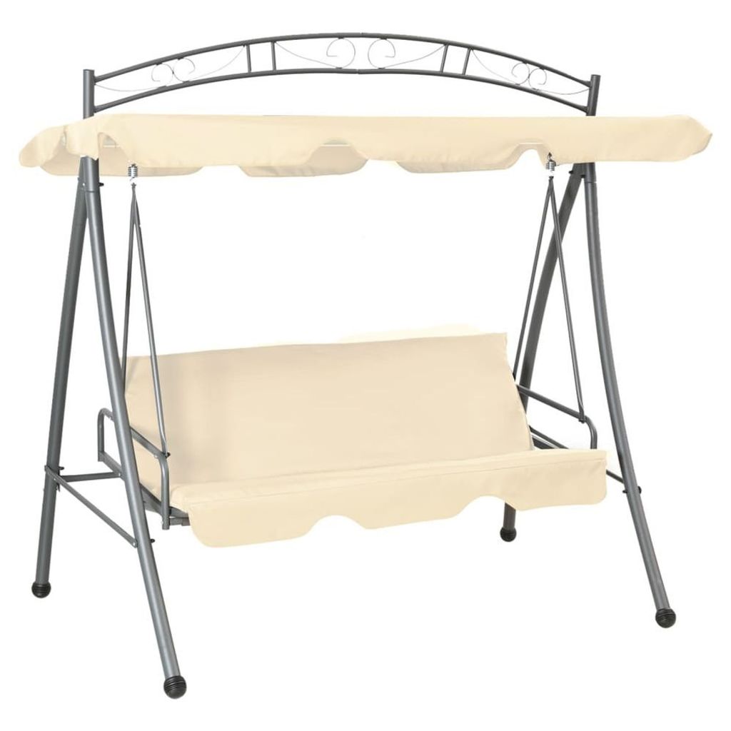 Altalena Hollywood con funzione letto e tetto Sand white Immagine del prodotto 
