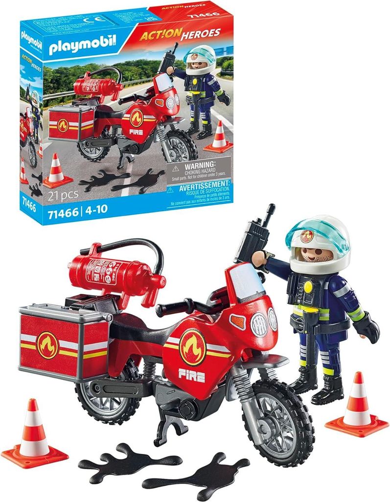 71466 Hasičské auto na mieste nehody Obrázok produktu 