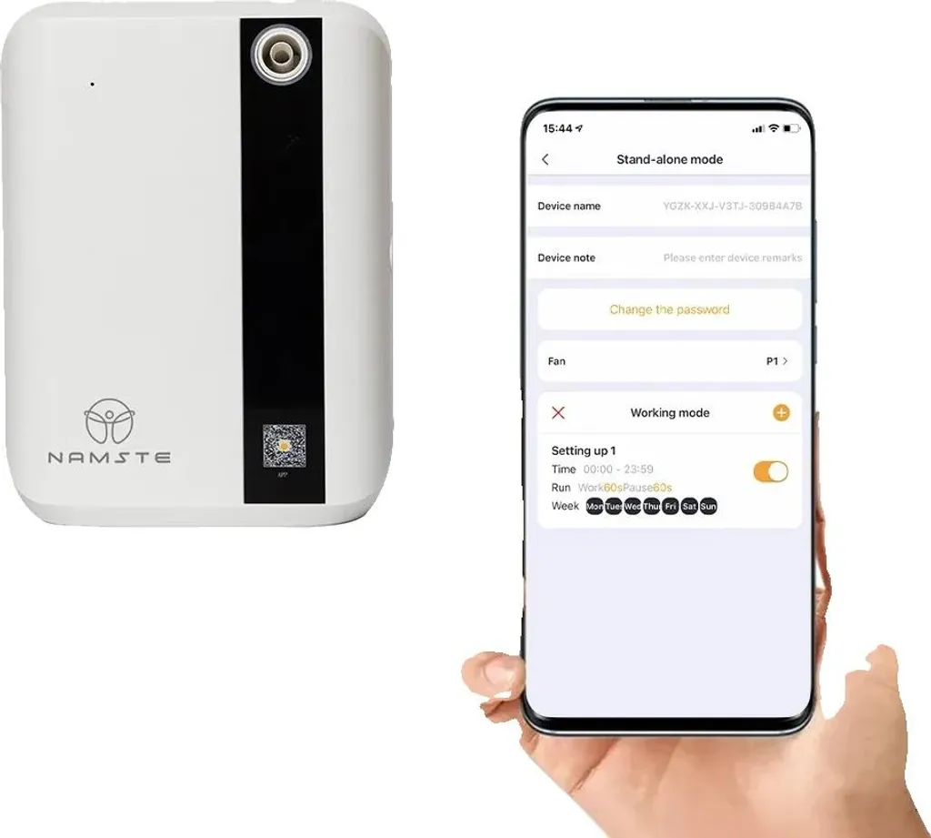 Parfumez vos grands espaces sans effort - Diffuseur Bluetooth 1500m³ 500ml