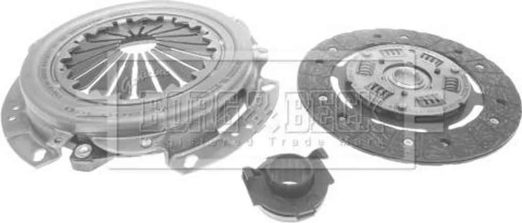 Kit d'embrayage renforcé BORG & BECK HK6797 pour Megane et Laguna III