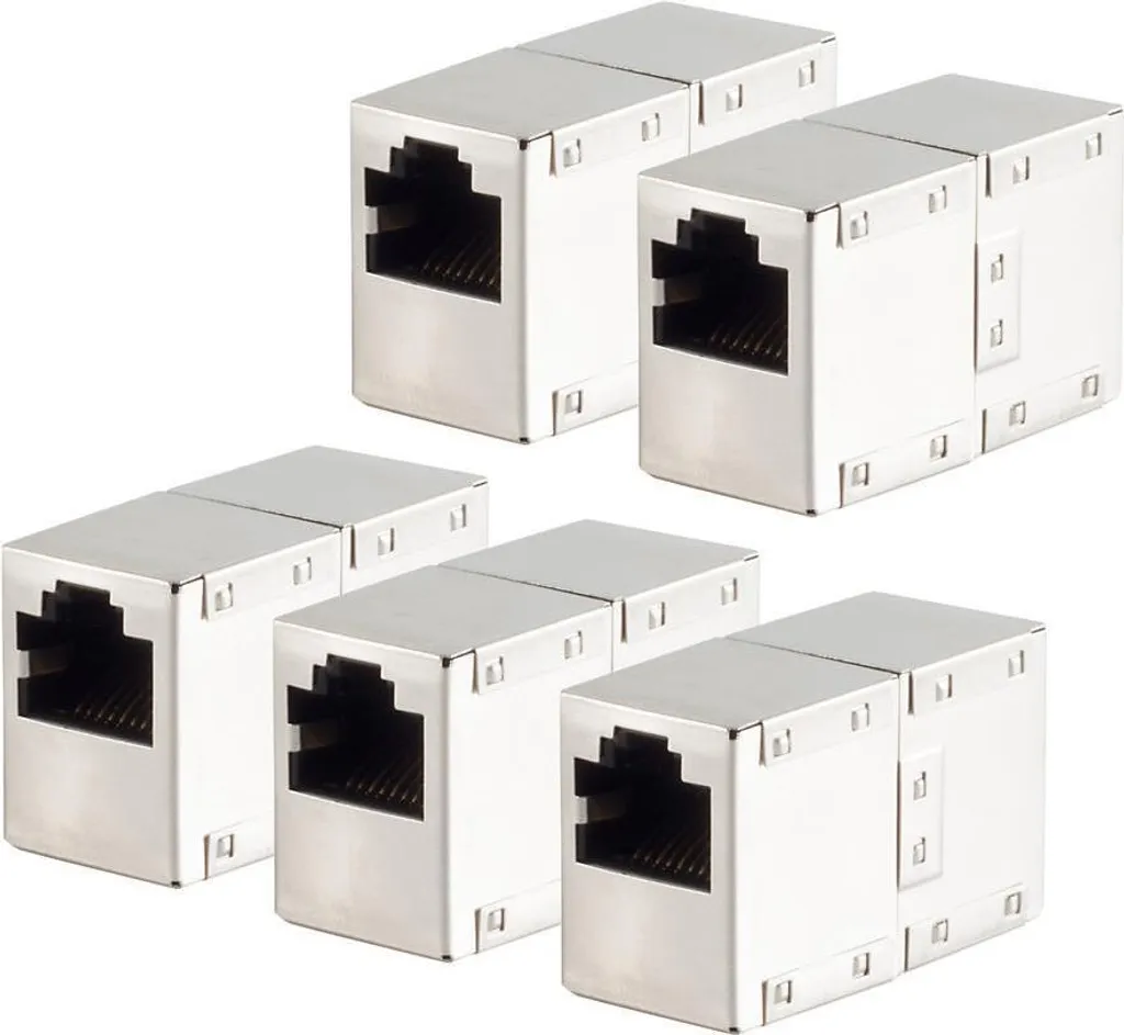 Prolongateur de Câble Ethernet RJ45 Blanc shiverpeaks BS75006-MS-SET