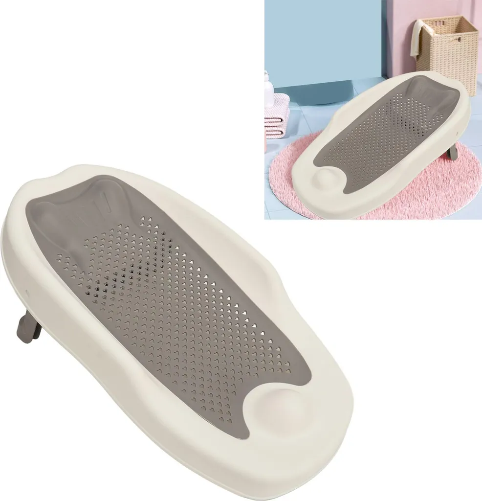 Support baignoire bébé ergonomique : fini le mal de dos durant le bain