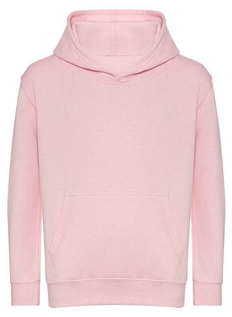 Awdis - Kapuzenpullover für Kinder, Baumwolle aus biologischem Anbau LT2633 (92) (Babyrosa)