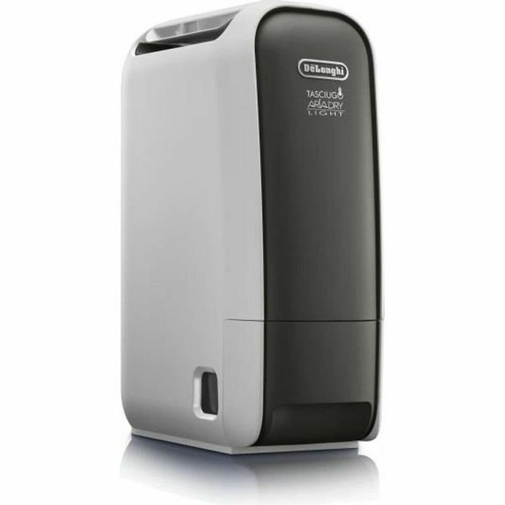 A product shot of a DeLonghi dehumidifier.