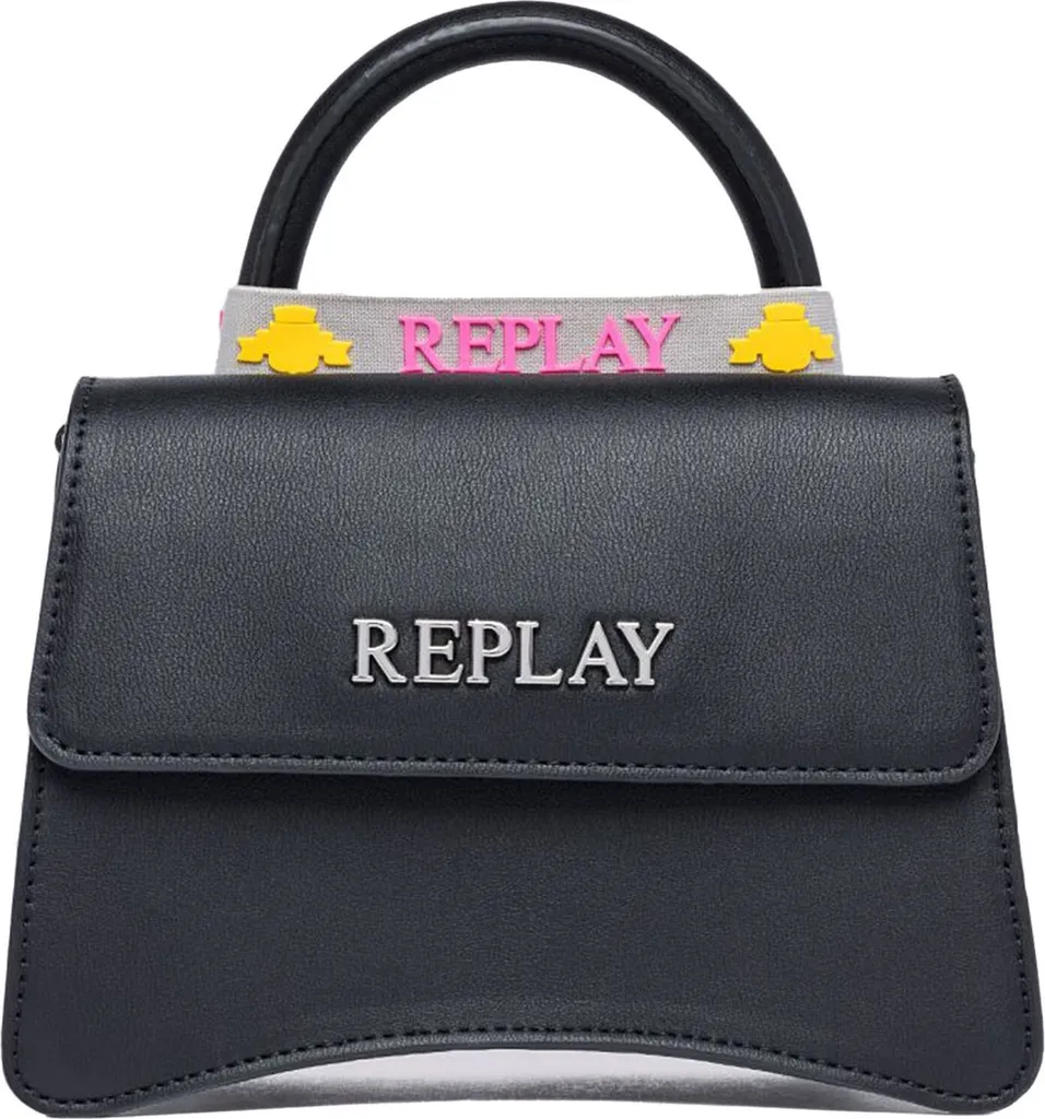 Borsa Replay Donna Nera Tracolla Originale | Offerta Handbag Black