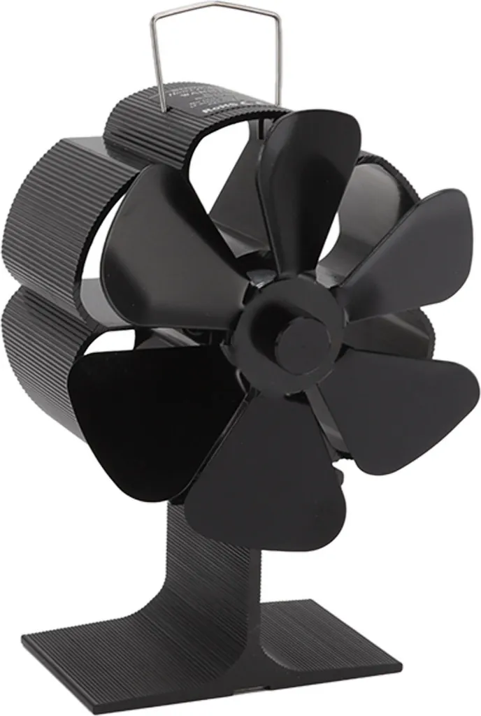 Ventilateur de cheminée auto-alimenté silencieux pour poêle à bois