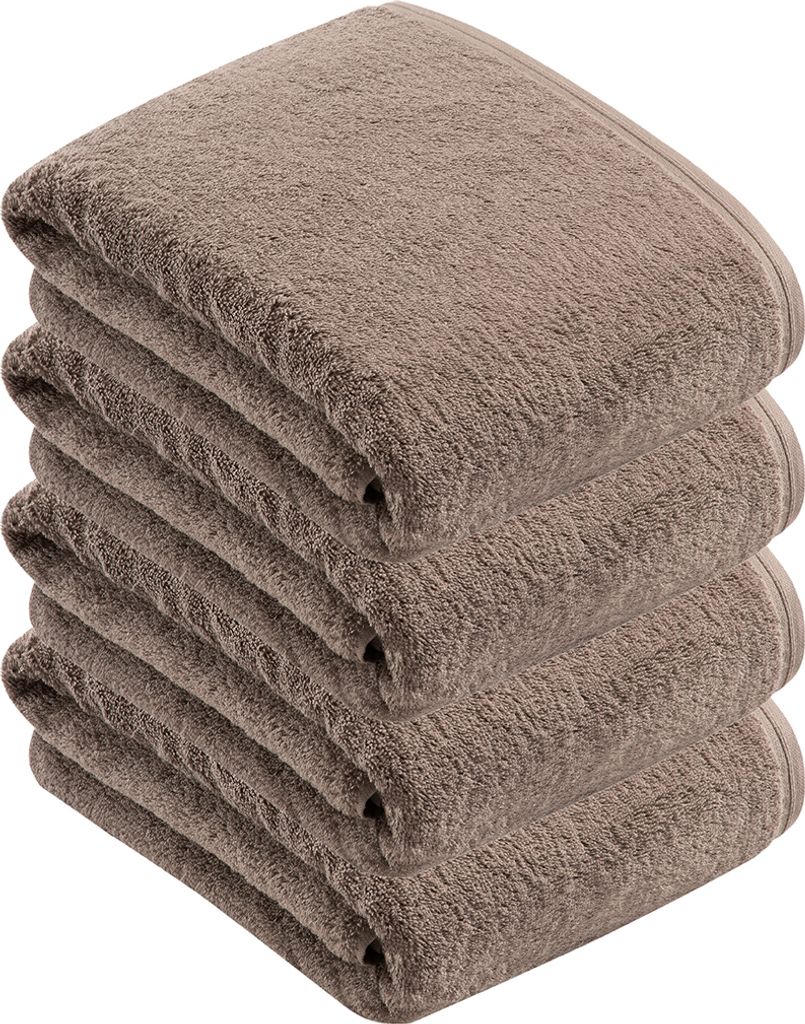 4er Pack Badetuch Vegan Life von der Marke Vossen 100 x 150 cm
