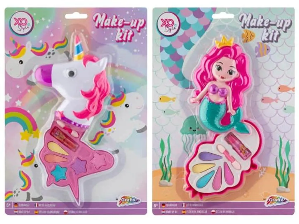 Kit maquillage fille Bongers idéal pour anniversaire licorne ou sirène