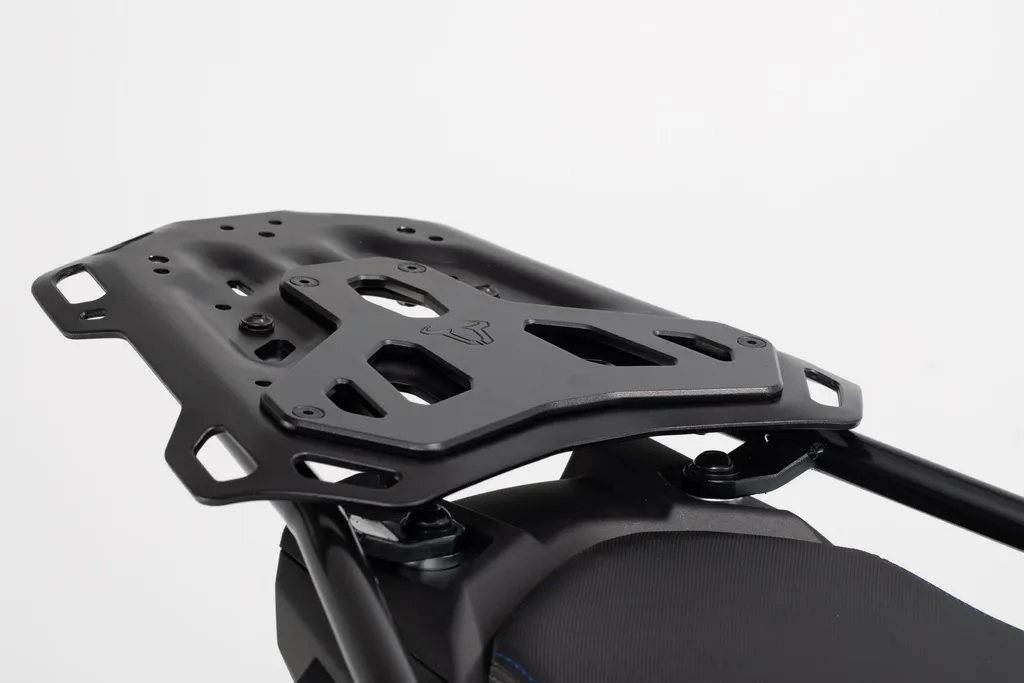 Kit adaptation ADVENTURE-RACK robuste en acier noir par SW-MOTECH