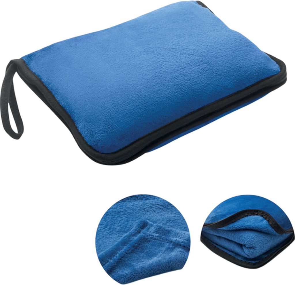 MidOcean - Reise-Kissen "Cozy" MO691 (Einheitsgröße) (Blau)