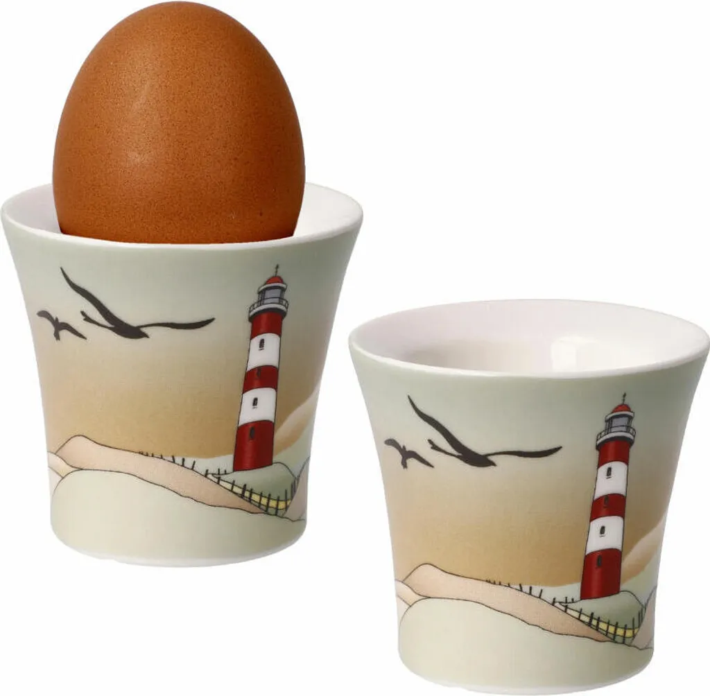 Goebel Set Lighthouse (Eierbecher, New Bone China)