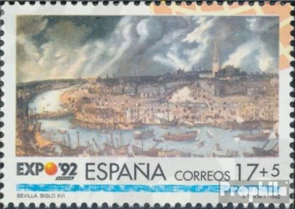 Briefmarken Spanien 1992 Mi 3060 (kompl.Ausg.) postfrisch EXPO