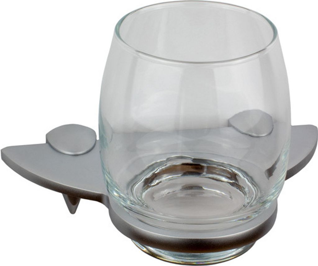 Glashalter Becherhalter Zahnbürstenbecherhalter Glas MAGMA Produktbild 