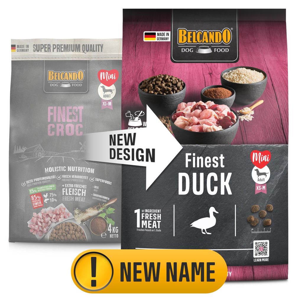 Belcando 558015, Universal, Ente, Leber, 4 kg, Gluten-frei Produktbild 