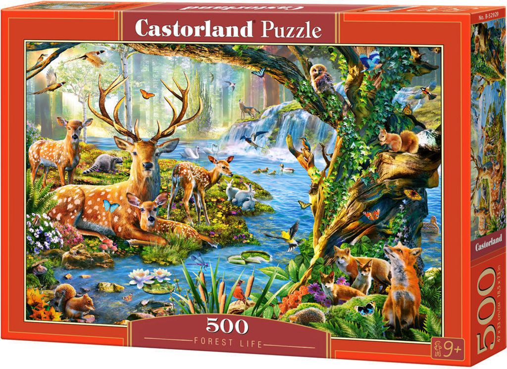 Castorland Forest Life, 500 Stück(e), Flora & Fauna, 9 Produktbild 