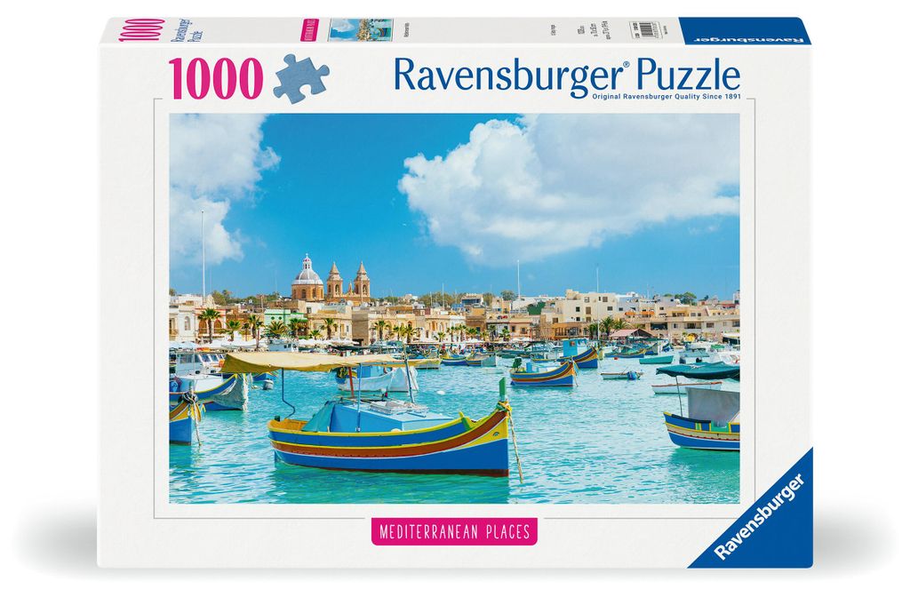 Ravensburger Ravensburger 12000028 Puzzle Mediterranean Malta 1000 Teile