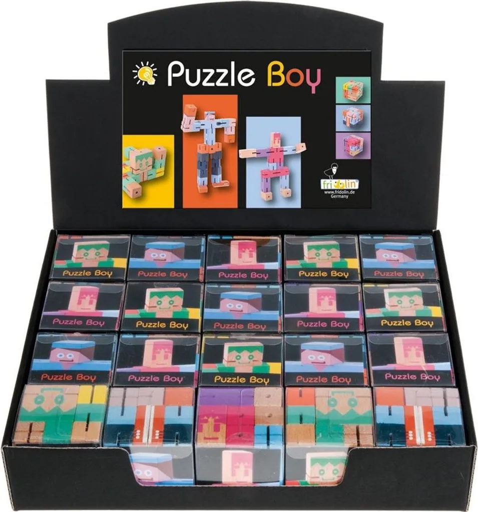 Puzzle Boy Fridolin : Casse-tête pour Améliorer la Concentration Enfant