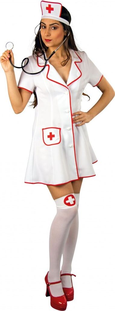 Krankenschwester Kostüm Nettie für Damen Produktbild 