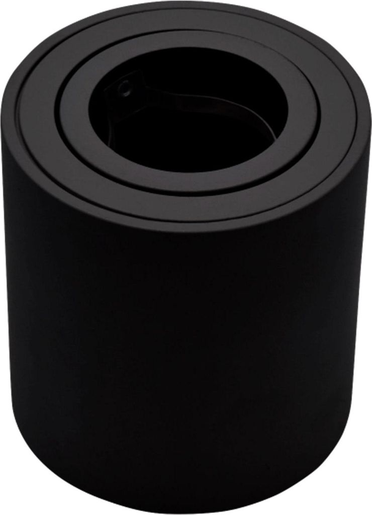 Aufbaurahmen McShine ''KL-80'' schwarz, ØxH 80x84mm, schwenkbar, für z.B. GU10