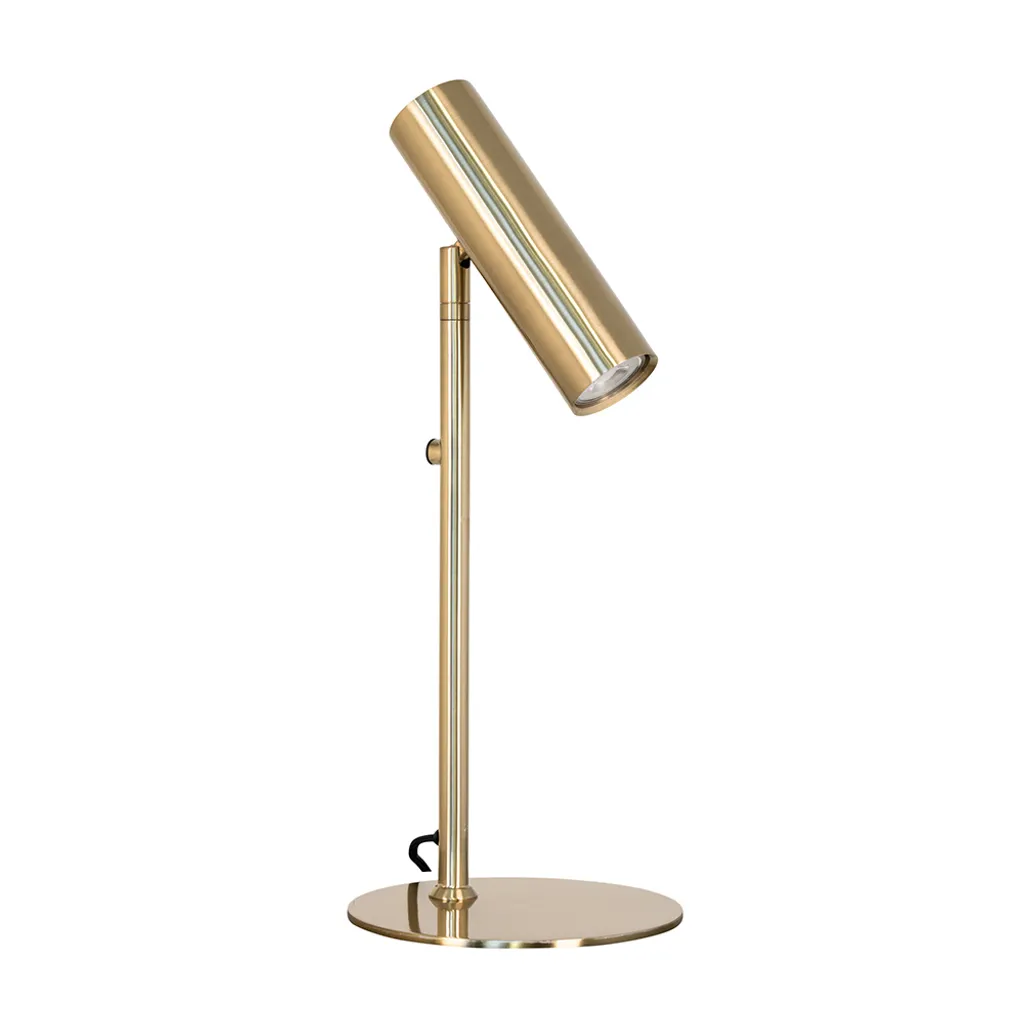 House Collection Lampe à Poser Malin Dorée - Luminaire Design de Table