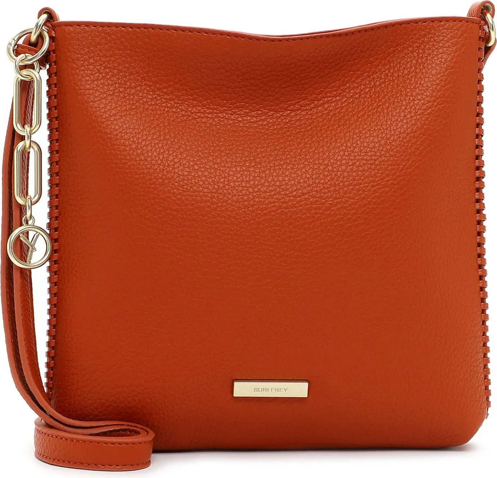 SURI FREY borsa a tracolla SFY Daggy Crossbody Bag Rust terracotta