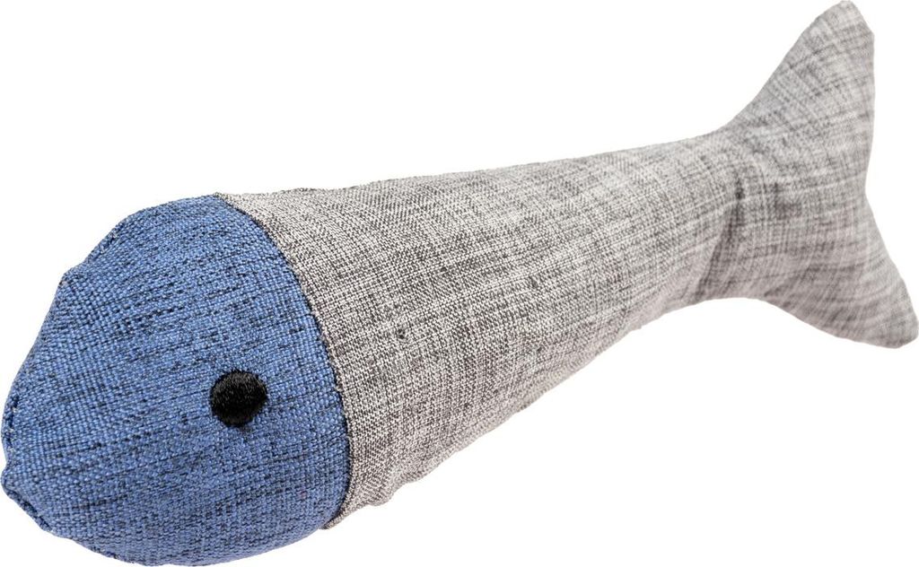 Duvo+ Eco Fish Katzenspielzeug 13.5x4.5x3 Cm Grau Grau One Size