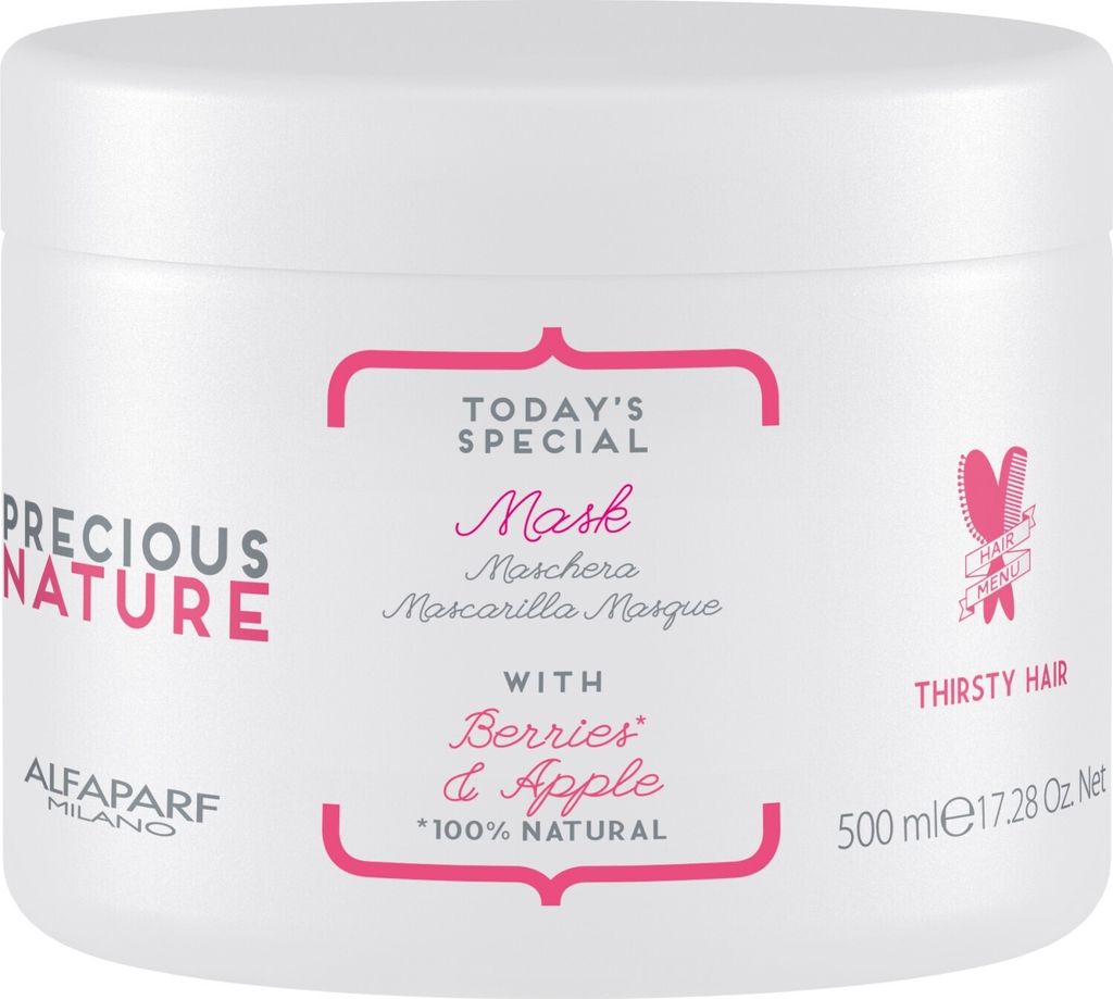 Alfaparf Milano Precious Nature Thirsty Hair Mask 500 ml Produktbild 
