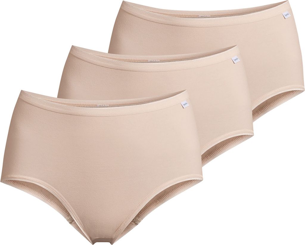Speidel 3er Pack Britta Taillen Slip Natürliche Baumwoll-Qualität, Bequeme, po-bedeckende Passform, Komfort ohne störende Seitennähte