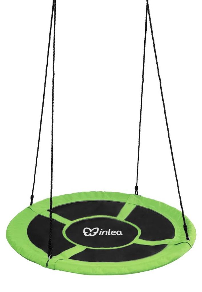 INLEA Závesný hojdací kruh 110 cm - svetlozelený Obrázok produktu 