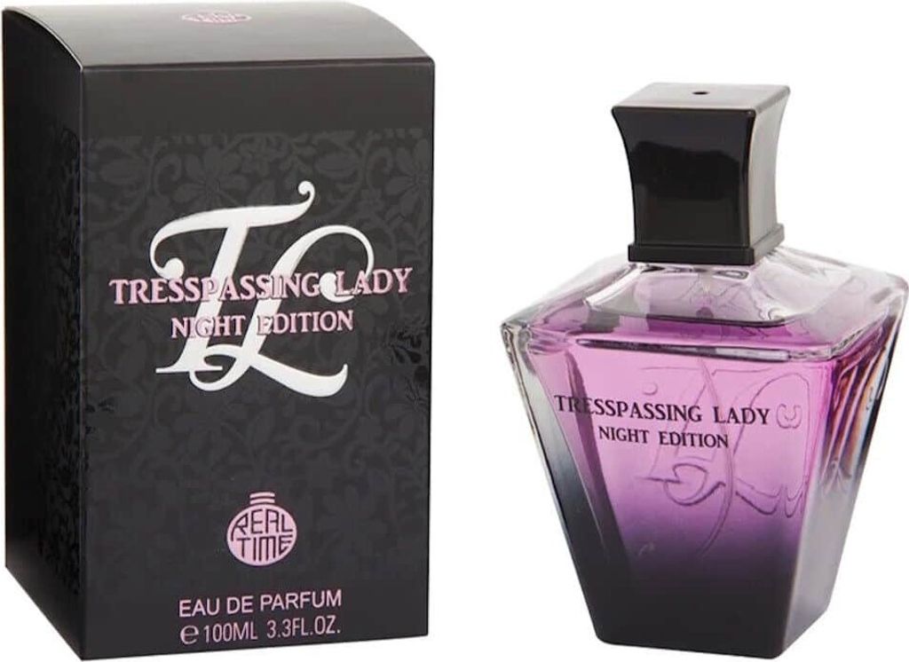 RT Eau de Parfum TRESSPASSING LADY NIGHT EDITION Damen Parfüm süße & gourmandige Noten, - 100ml - Duftzwilling / Dupe