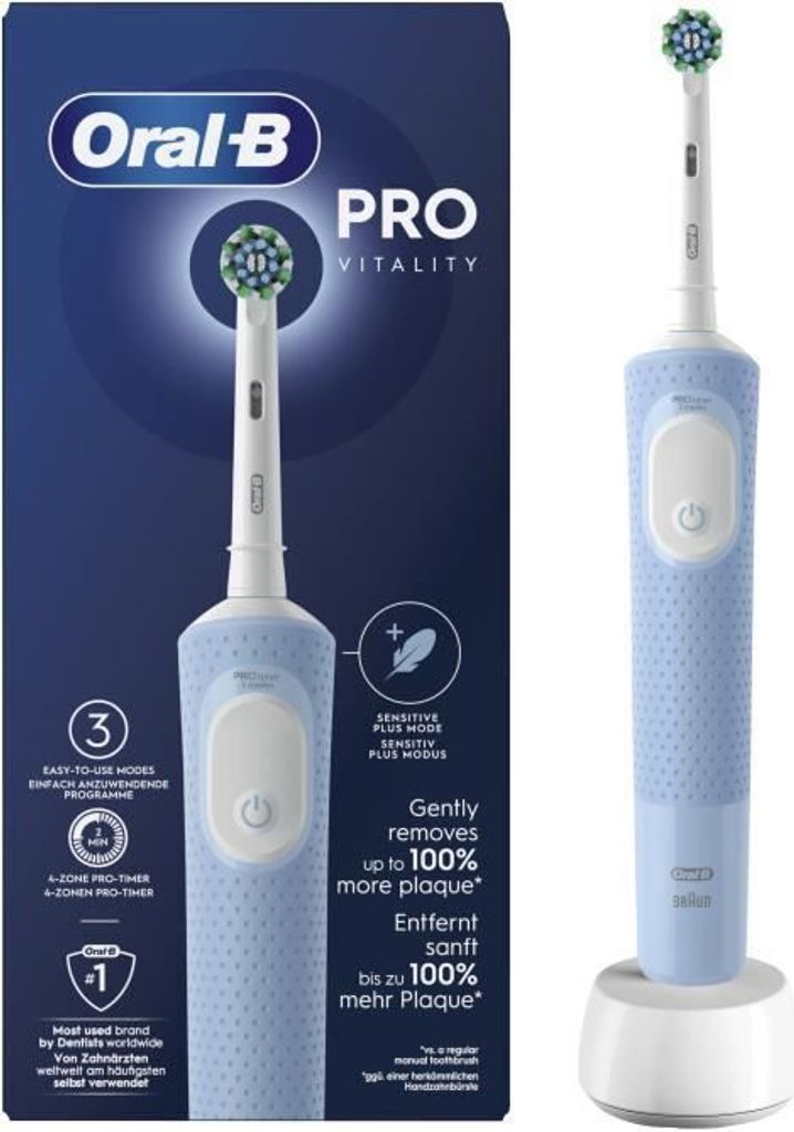 Oral-B Vitality Pro D103 Box Blau Zahnbürste Produktbild 