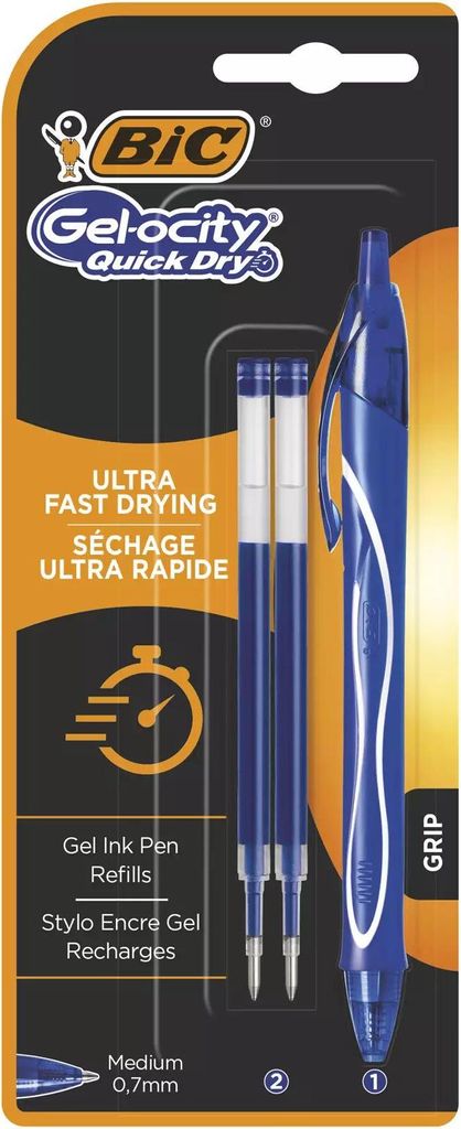Flüssigtintenstift Bic Gelocity Quick Dry 951757 Blau