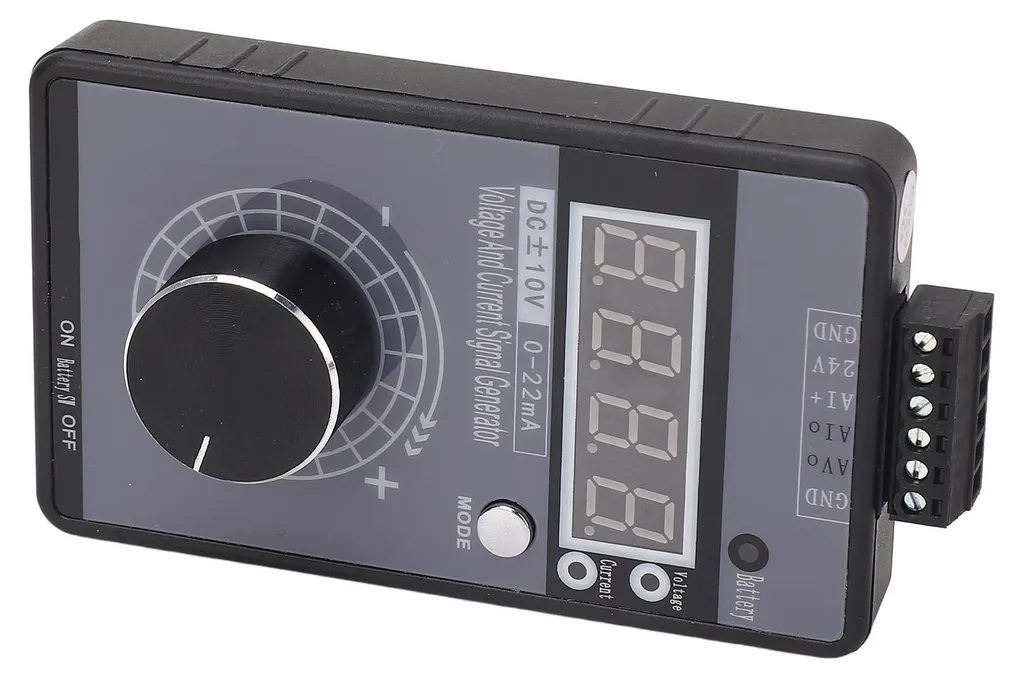 Générateur 0-22mA haute précision avec batterie rechargeable pour tests API