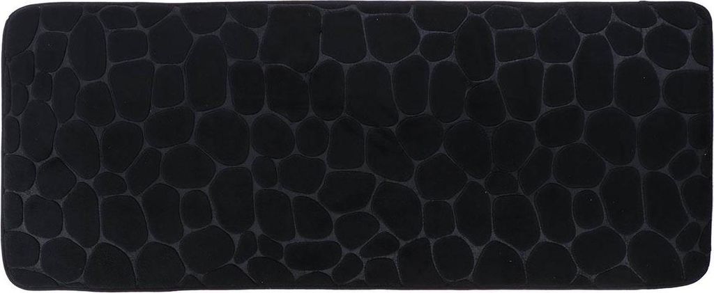 Tapis de bain Tapis de bain Tapis de douche Noir avec Image du produit 