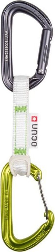 Hawk Qd Combi -Dyn-Ring 15 mm 10 cm 6-Pack, Green, Ocun