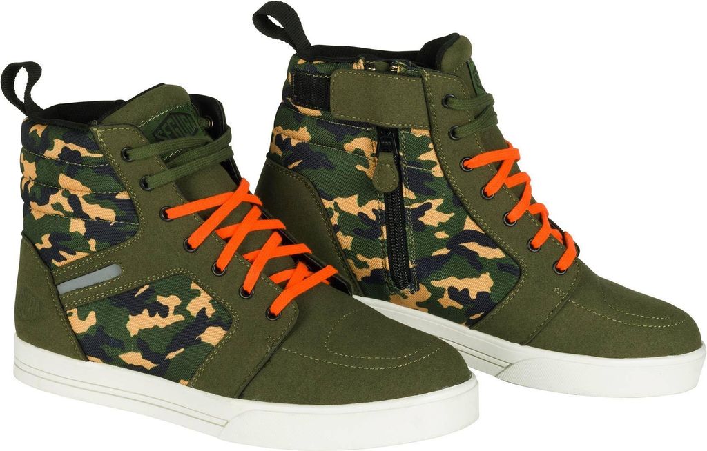 Segura Santana Motorrad Schuhe, camouflage, 43