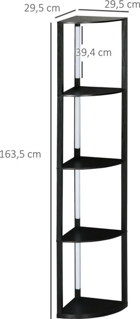 Lampadaire de Salon avec Rangement Intégré et Éclairage LED Variable - 3