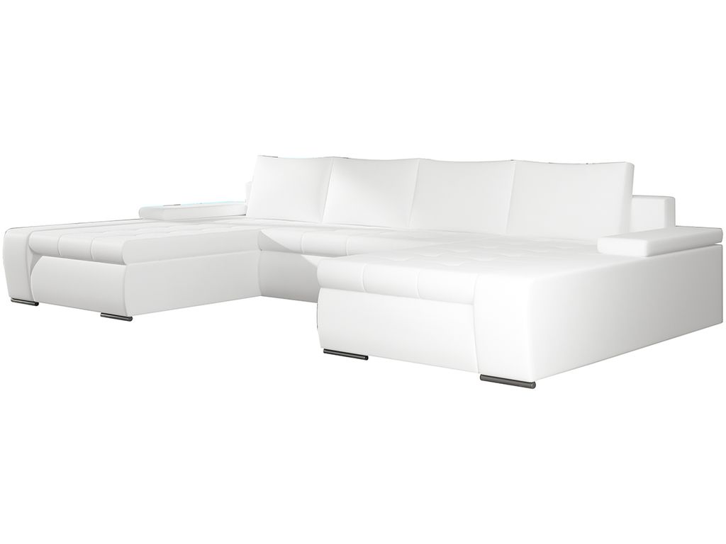 nabbi Ecksofa U mit Zerlegung ein Lagerraum Melfi L / P - Produktbild 