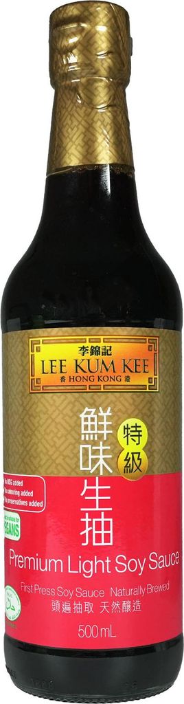 500ml LEE KUM KEE Helle Premium Sojasauce / Premium Light Obrázok produktu 