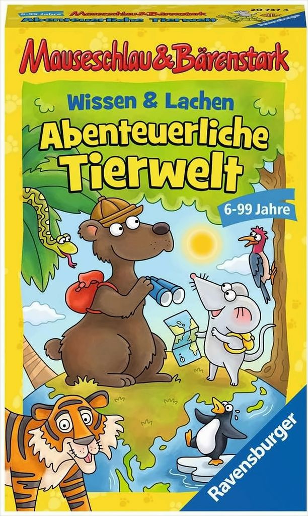 Mauseschlau & Bärenstark Wissen und Lachen - Abenteuerliche Produktbild 
