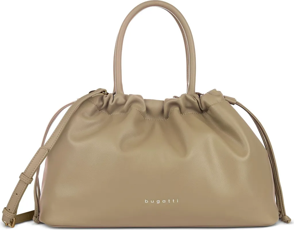 Bugatti Leni Ladies Bag L Sand - Borsa Shopper Ecopelle Marrone Chiaro
