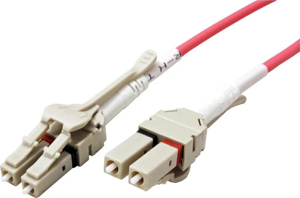 Cavo ROLINE LC-LC OM4 5m Multimodale Porpora - Patch Fibra Alta Densità