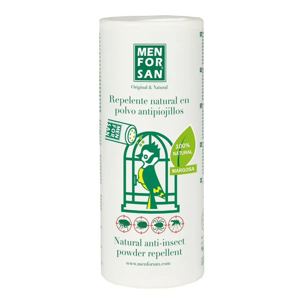 Menforsan Insetto Repellente Polvere 250g | Anti-pidocchi Naturale Uccelli