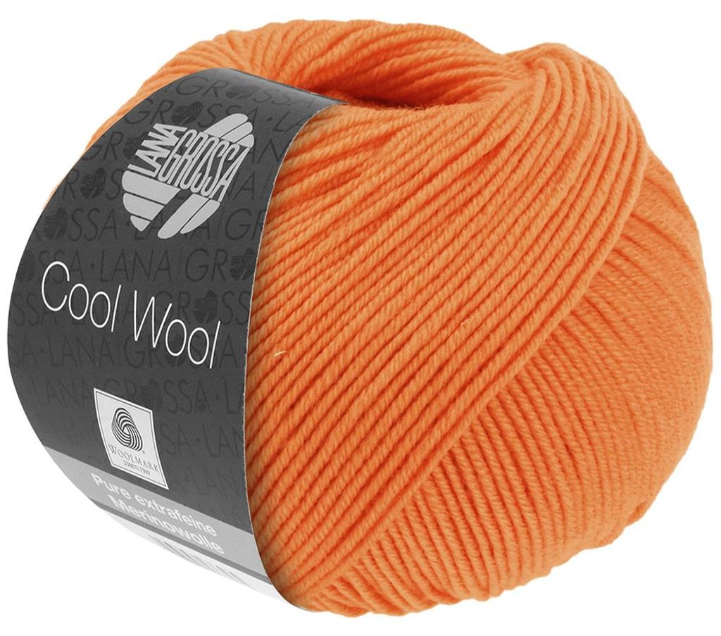Lana Grossa - Cool Wool 2105 orange Produktbild 
