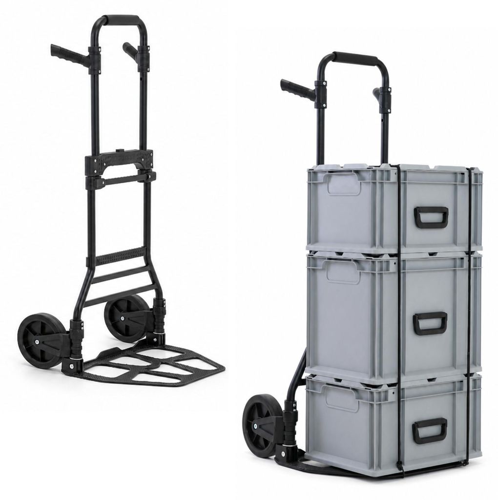 Klappbare Profi-Alu-Sackkarre ELEPHANT | Traglast 150kg | Produktbild 