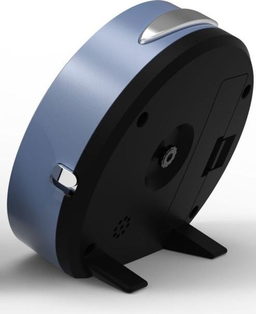 Eichmüller > Wecker Quarzwerk Weckwiederholung blau > Kunststoff