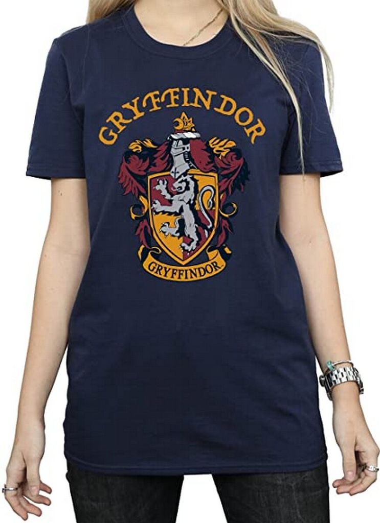 Harry Potter - T-Shirt für Damen BI1634 (L) (Marineblau)