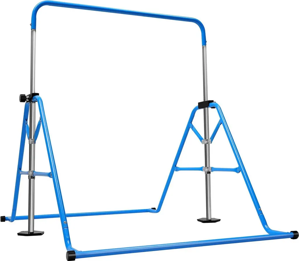 Barre de gymnastique d'intérieur réglable et pliable pour gymnastes