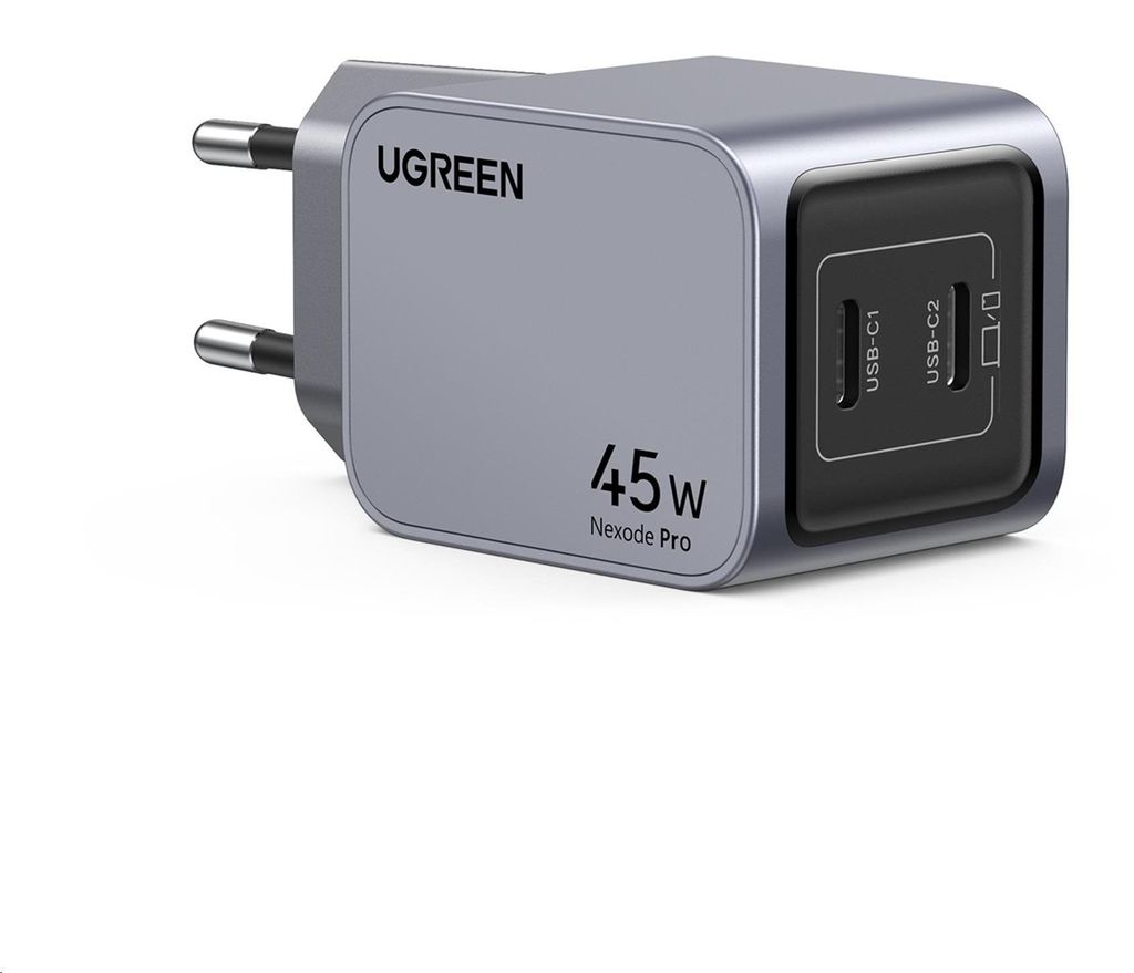 UGREEN síťová rychlonabíječka Nexode Pro 45W 2-Port USB-C Obrázek produktu 